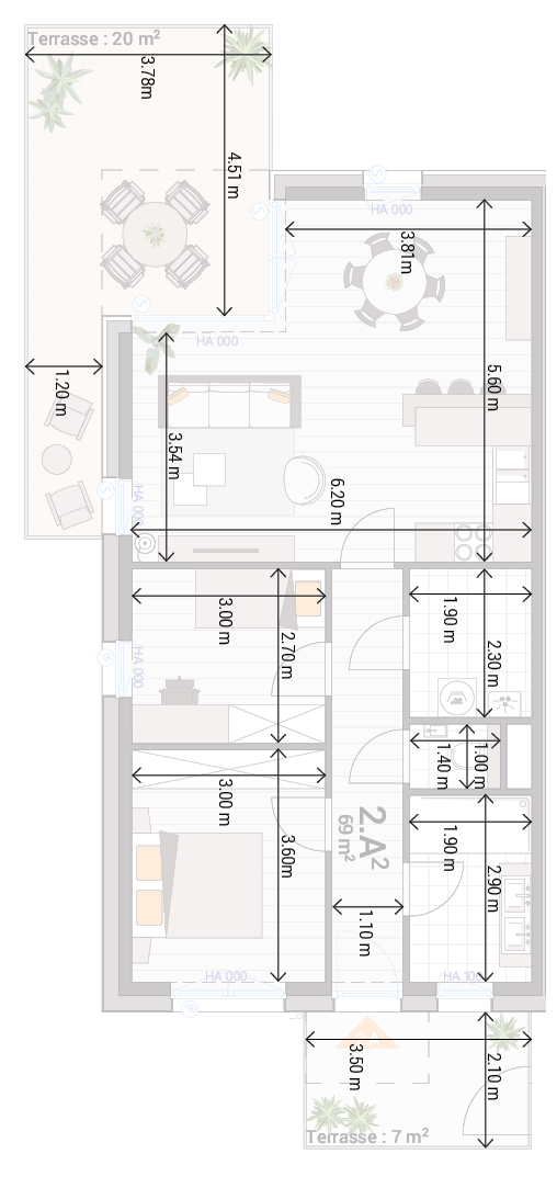 Appartement 2A
